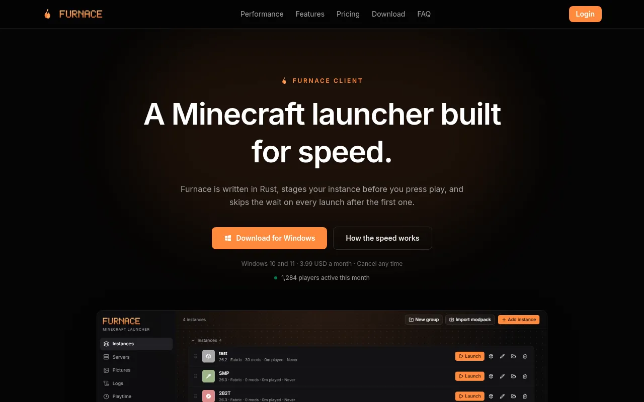Screenshot of furnace-site.pages.dev