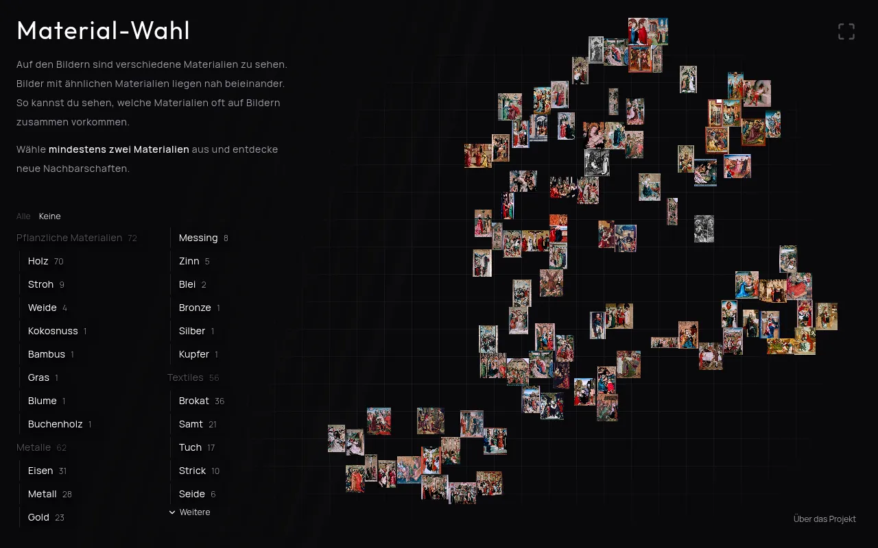 Screenshot of material-wahl.imareal.at