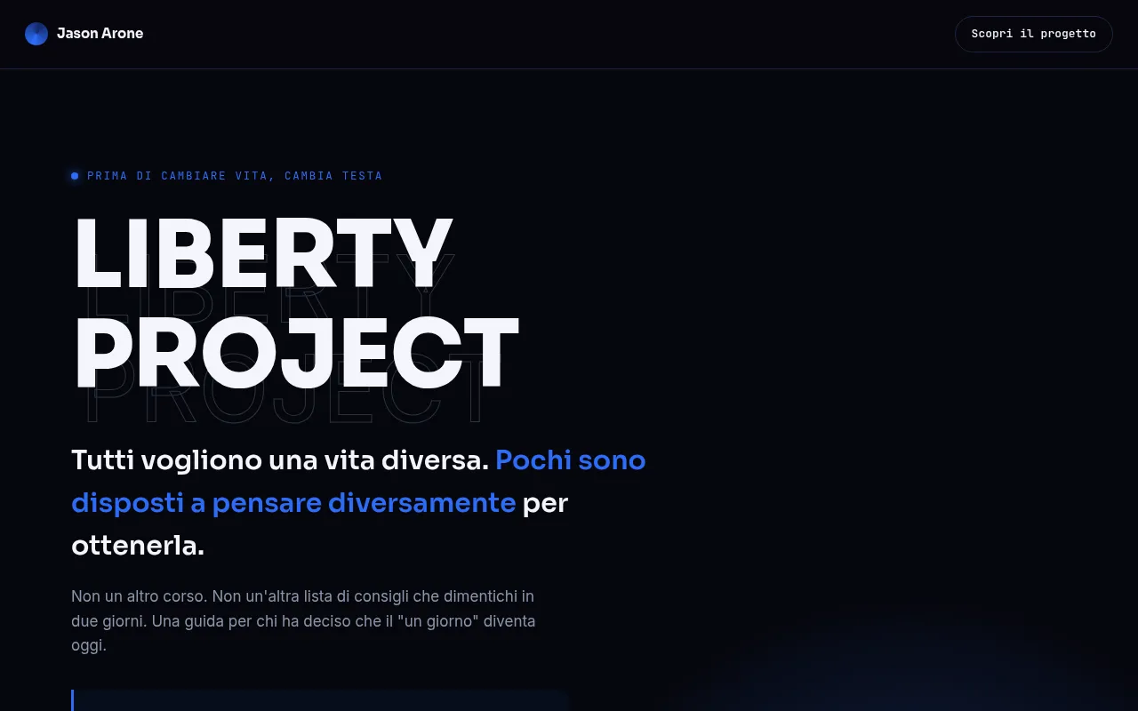Screenshot of libertyjproject.netlify.app