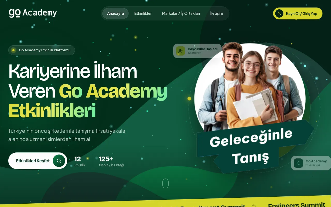 Screenshot of etkinlik.gocompanyturkiye.com