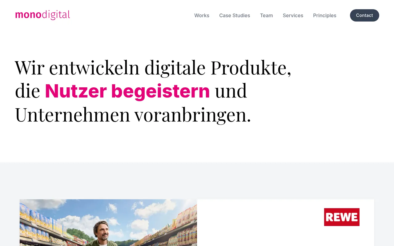 Screenshot of monodigital.de