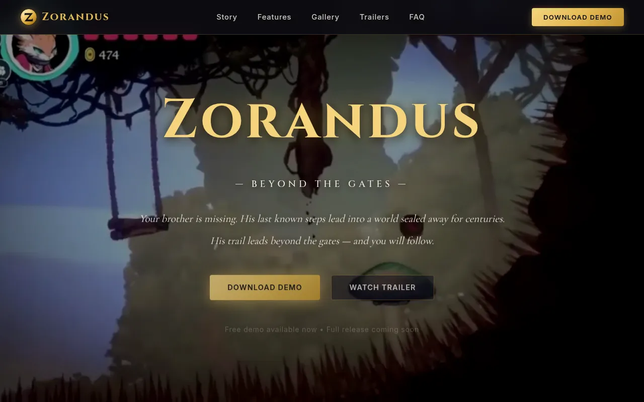Screenshot of zorandus.com