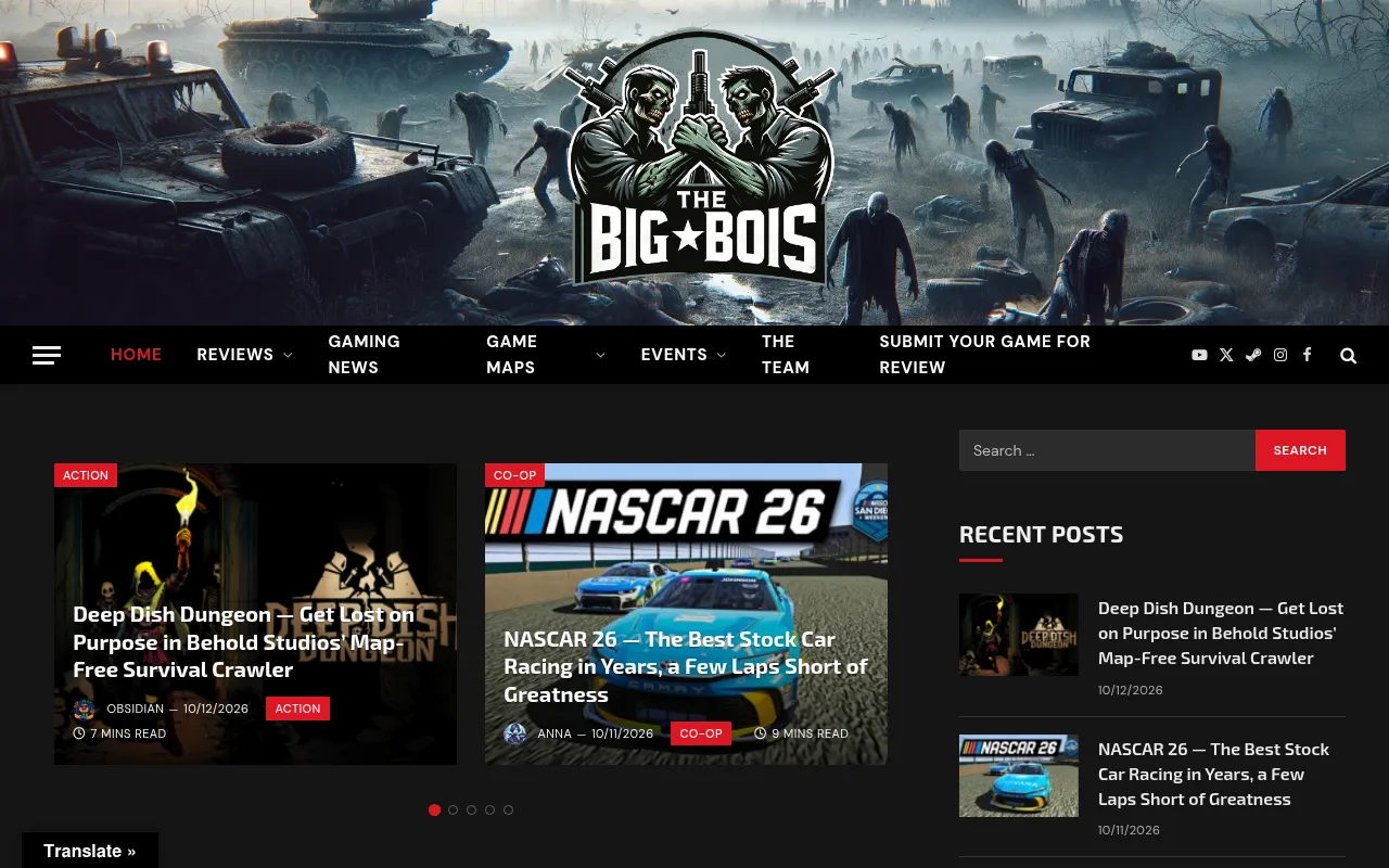 Screenshot of thebigbois.com