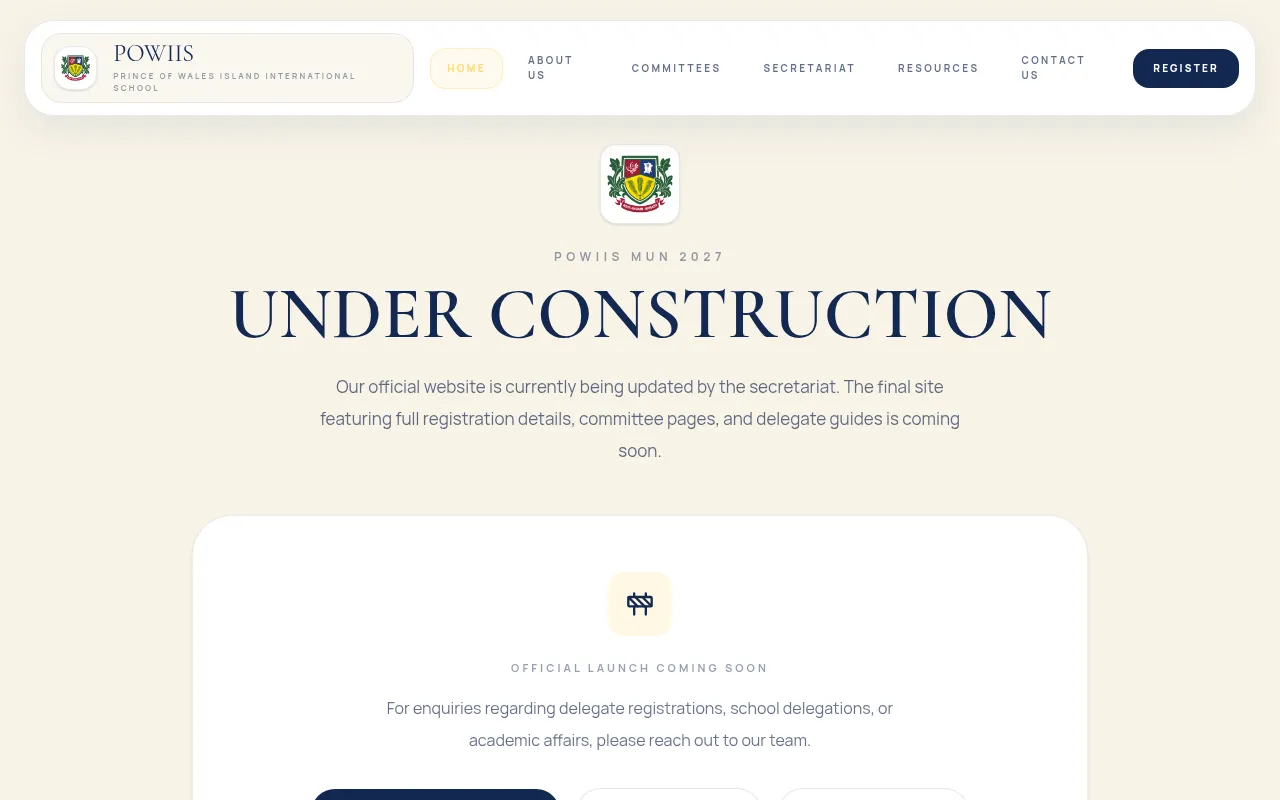 Screenshot of powiismunc.com