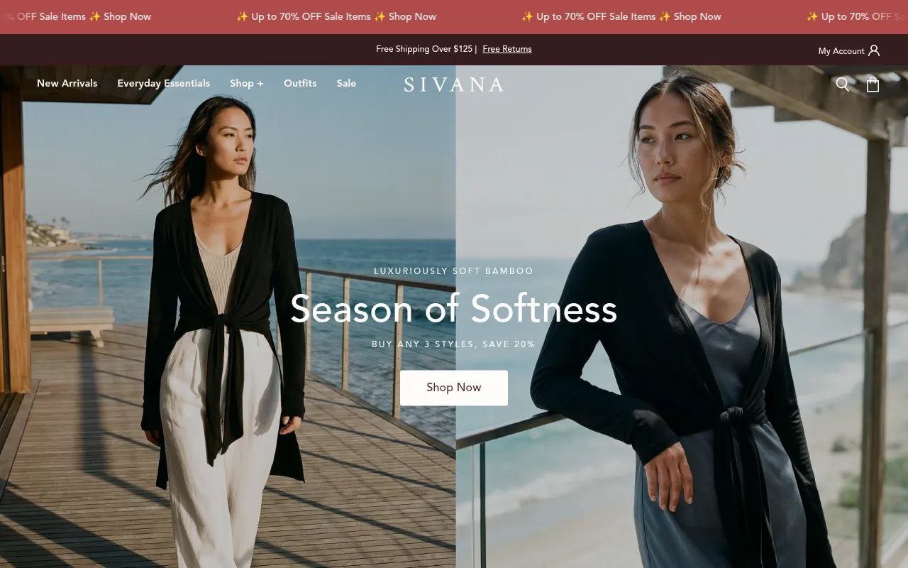 Screenshot of sivanaspirit.com