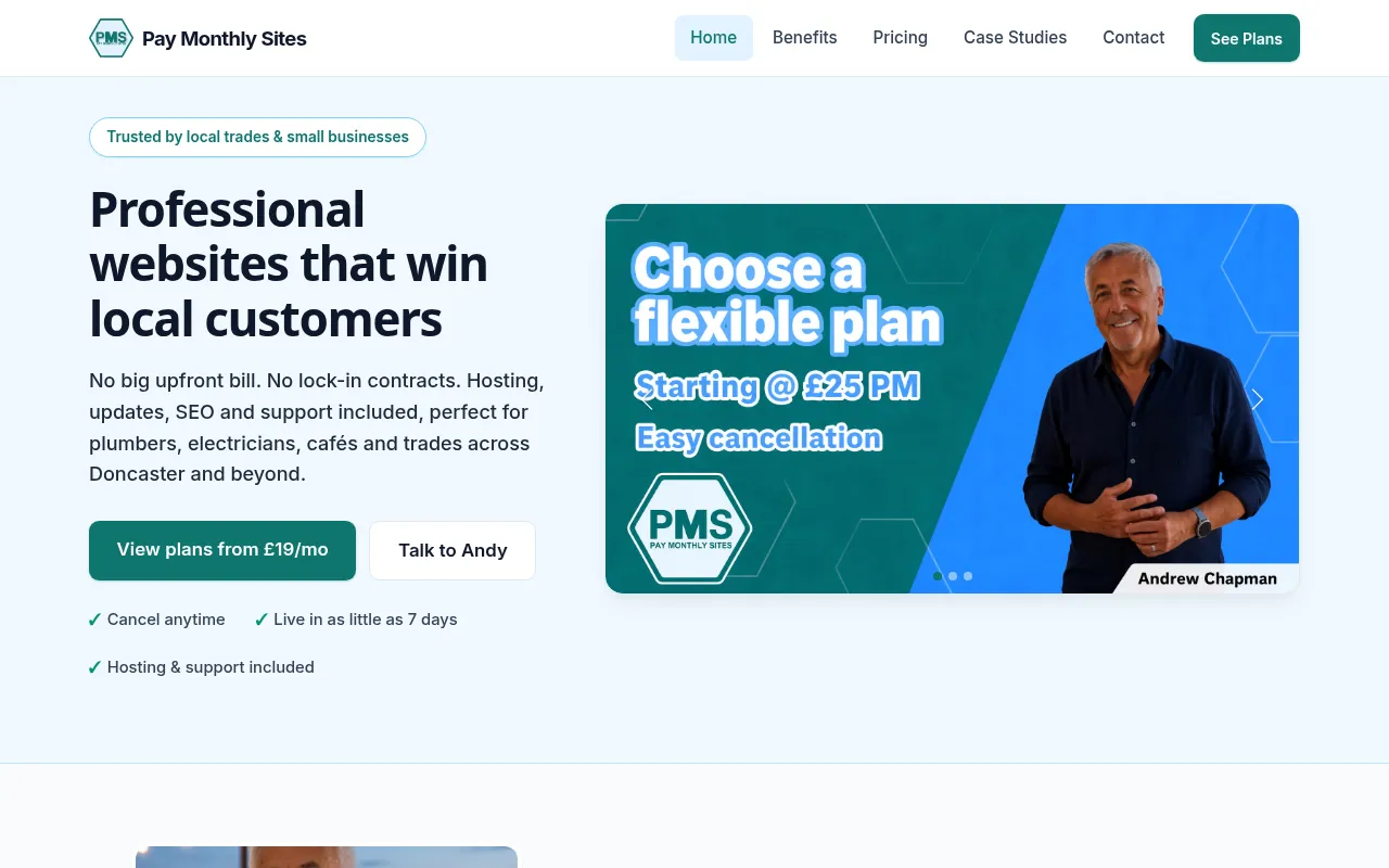 Screenshot of paymonthlysites.co.uk