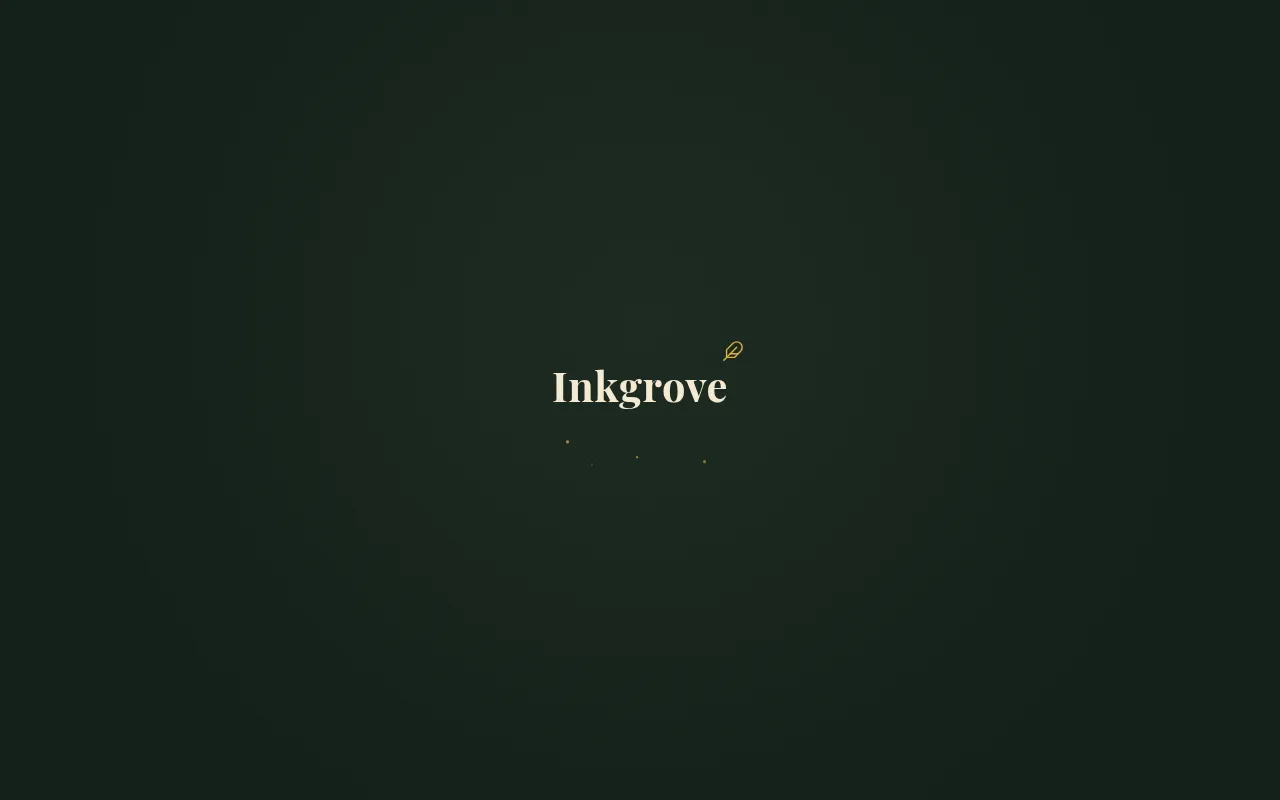 Screenshot of inkgrove.app