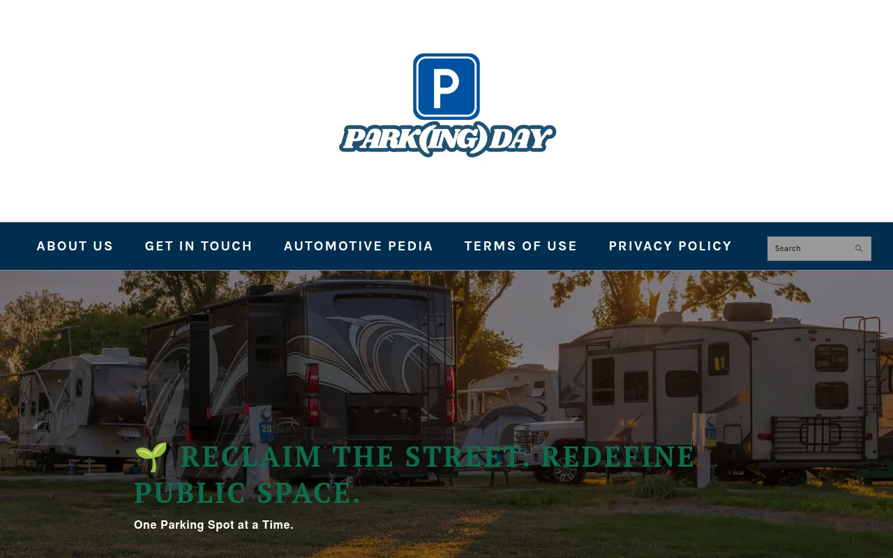 Screenshot of parkingday.org