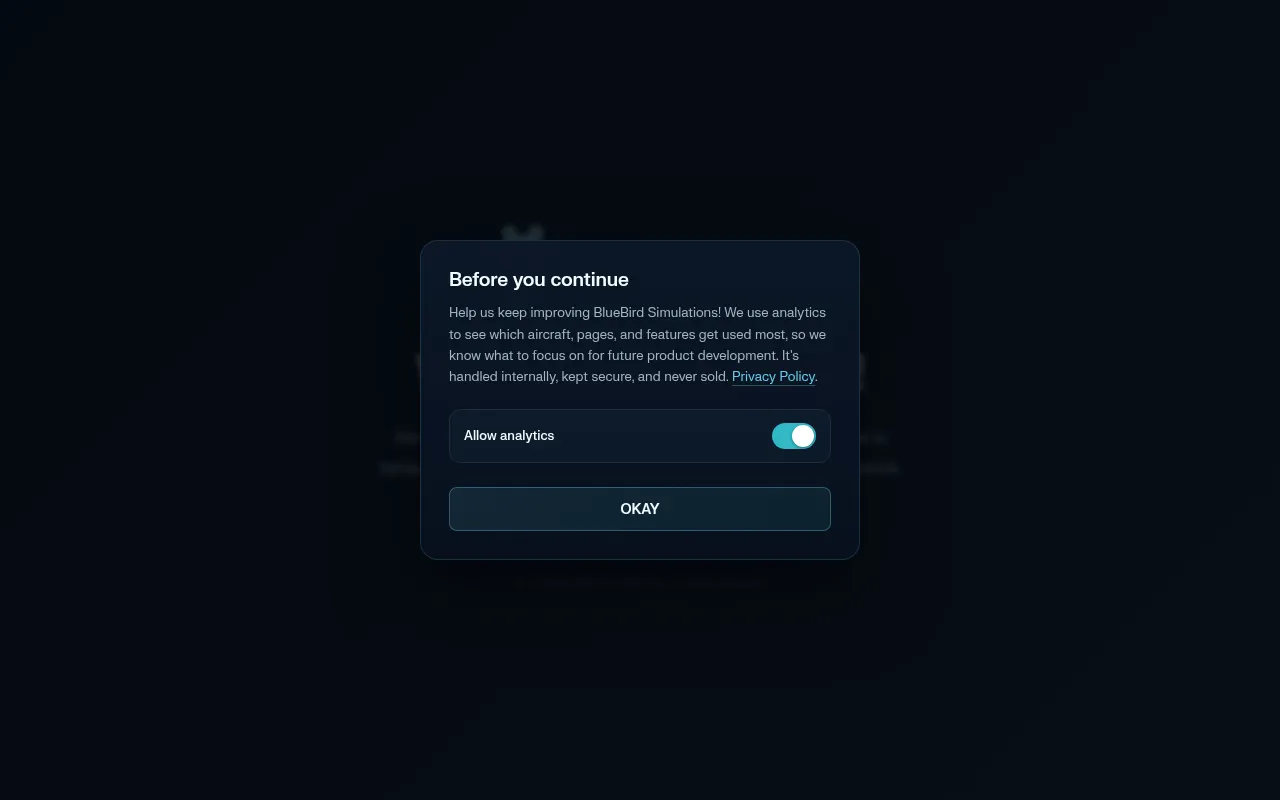 Screenshot of bluebirdsim.com