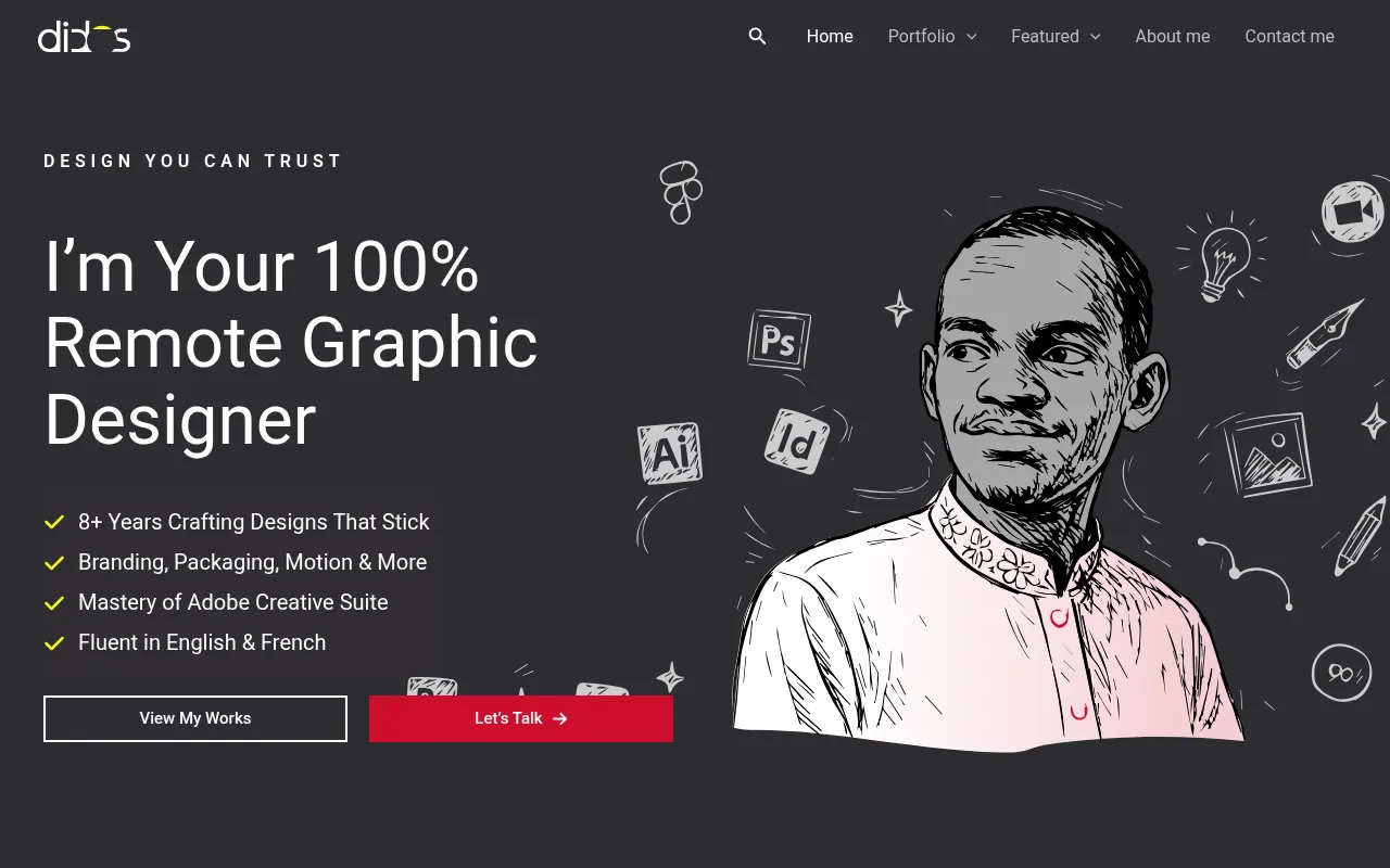 Screenshot of didos.pro