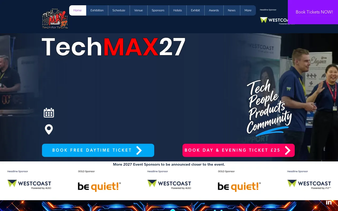 Screenshot of tftmax.com