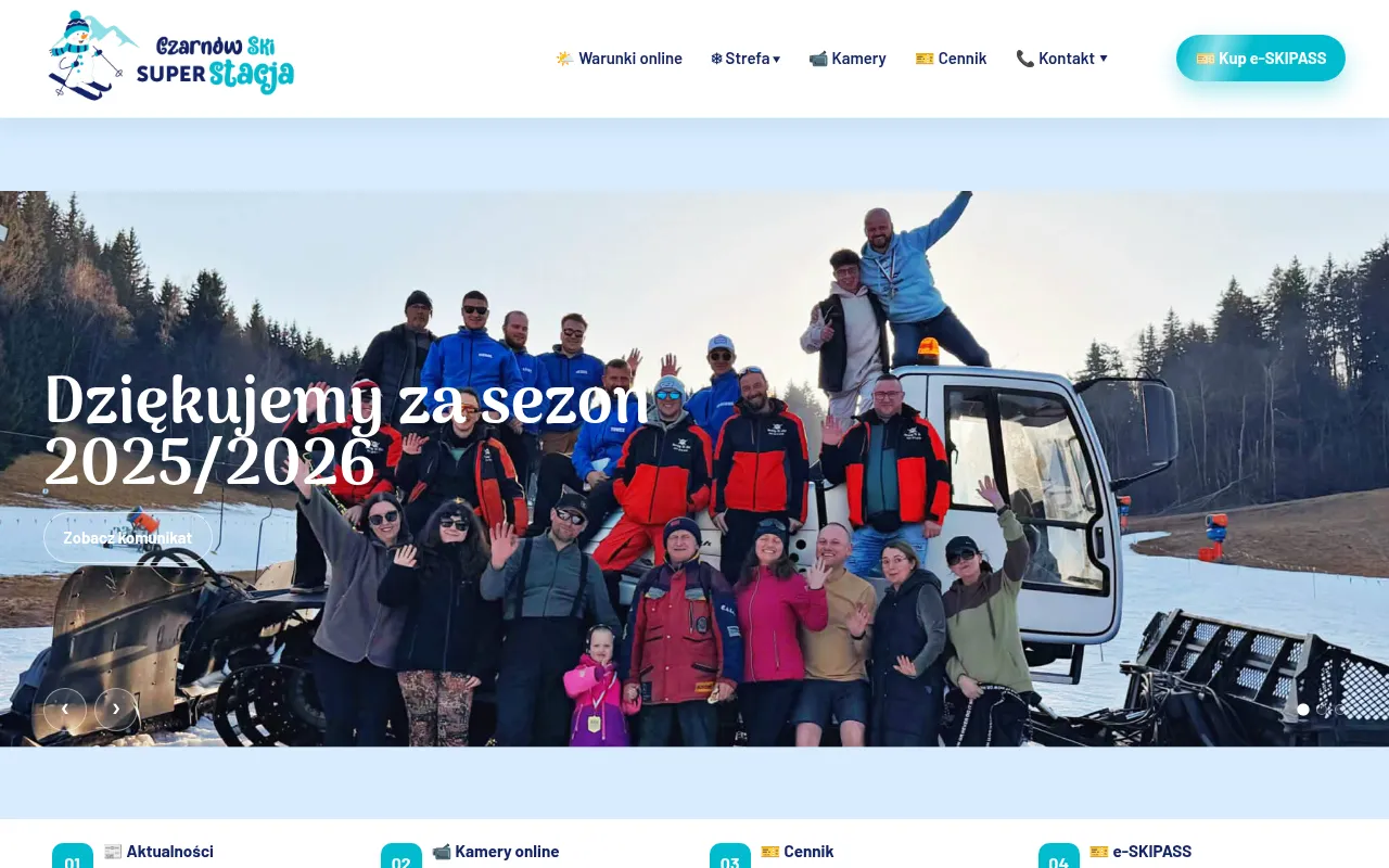 Screenshot of czarnow-ski.pl