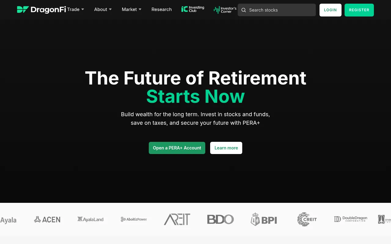 Screenshot of dragonfi.ph