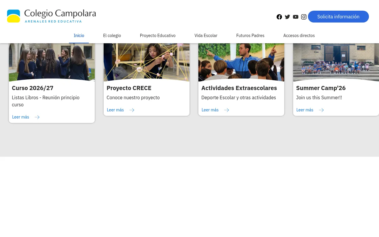 Screenshot of campolara.com