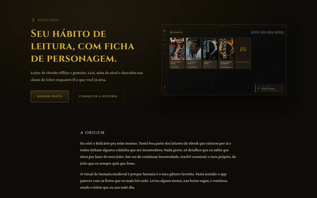 Screenshot of caio10012.github.io