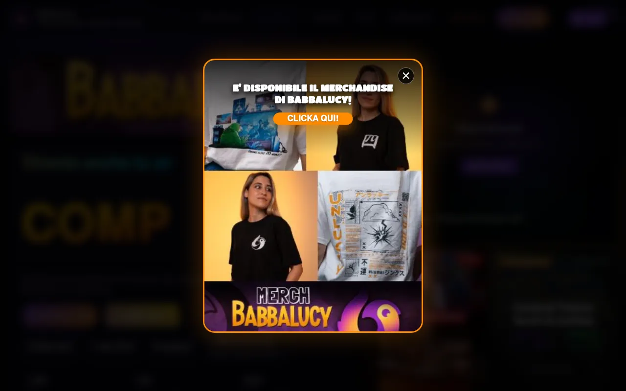 Screenshot of babbalucy.it