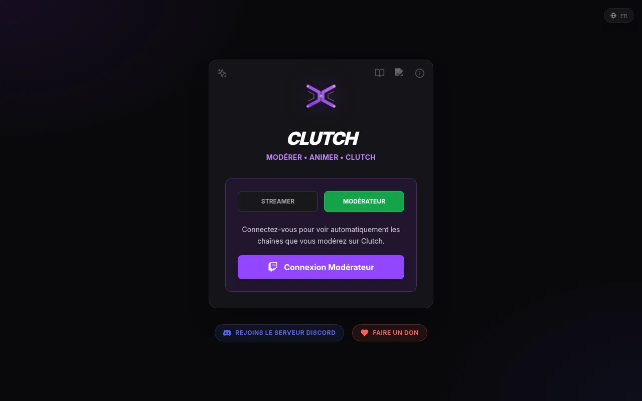 Screenshot of clutch.akurosoren.com