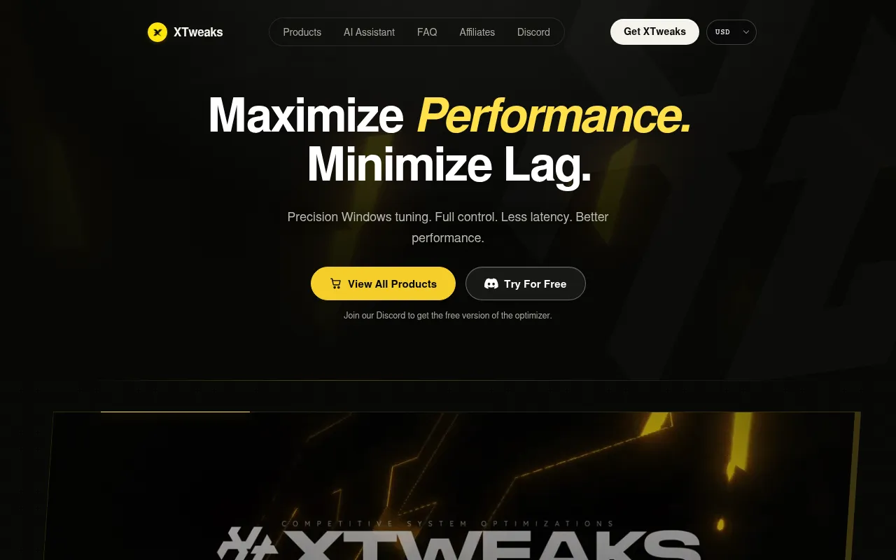 Screenshot of xtweaks.shop