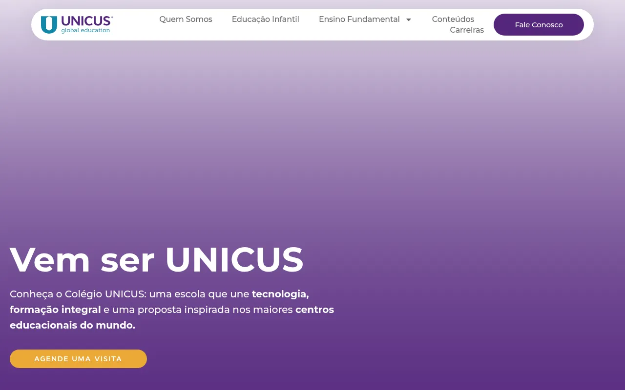 Screenshot of unicus.com.br