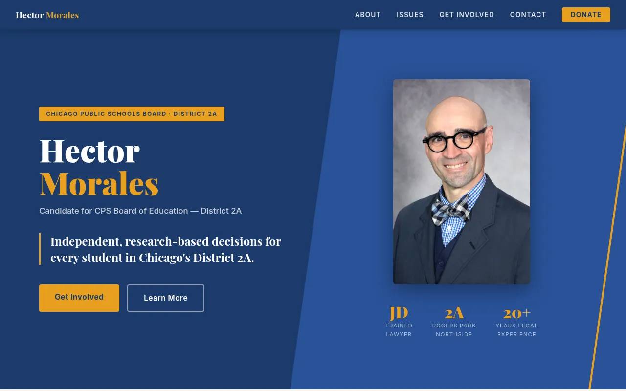 Screenshot of hectorforcpsboard2a.org
