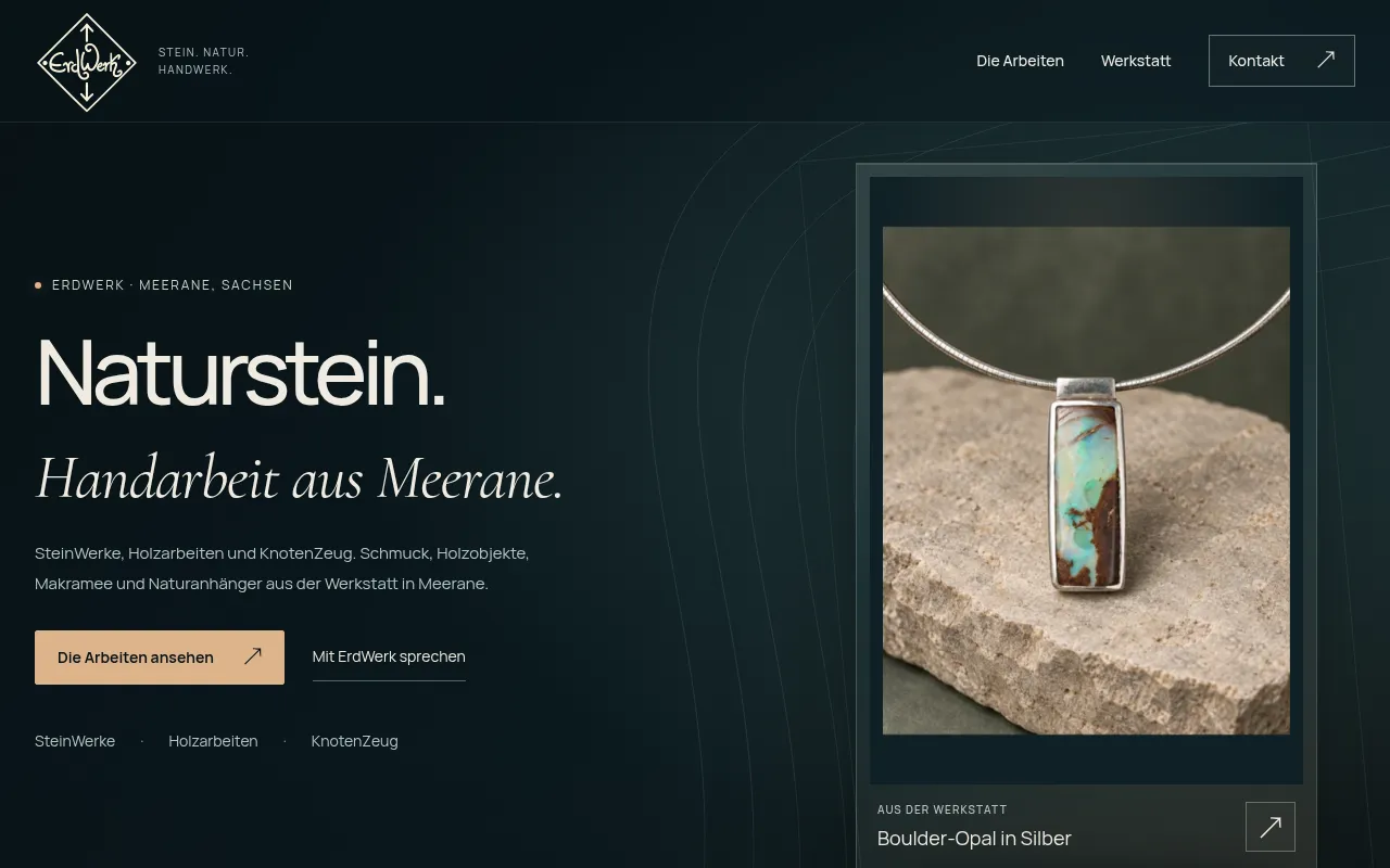 Screenshot of erd-werk.com