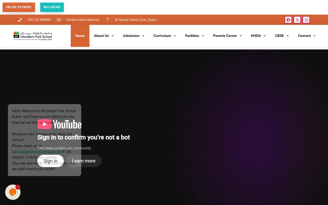 Screenshot of woodlemdubai.ae