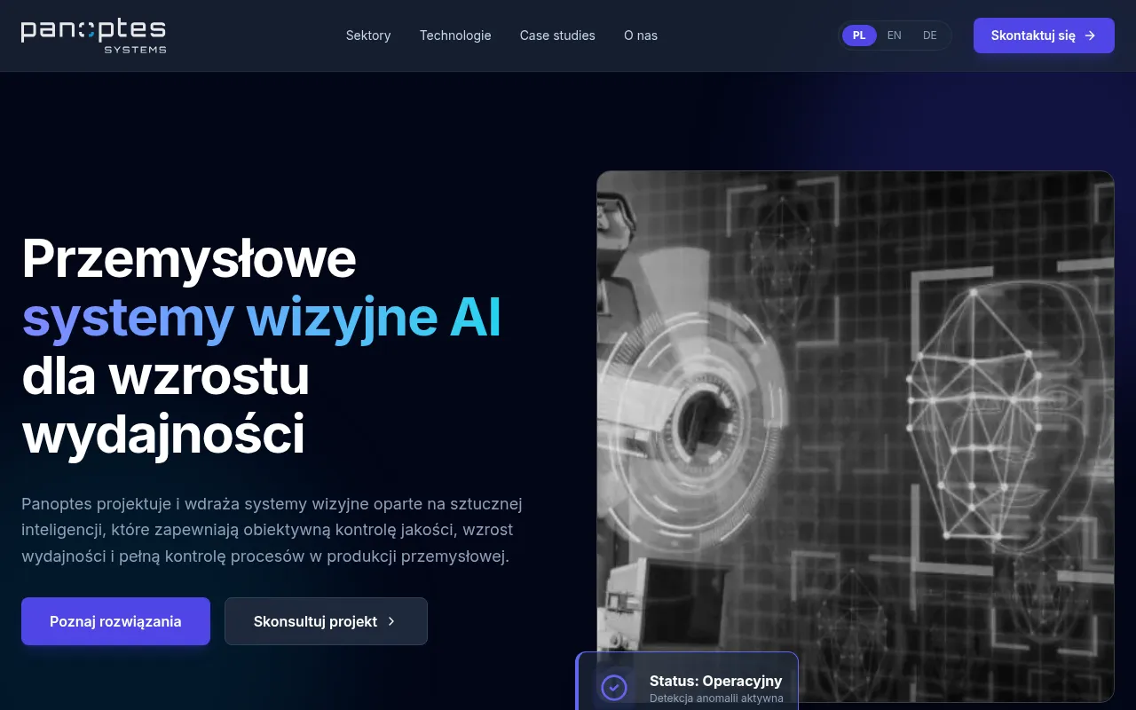 Screenshot of panoptes.pl
