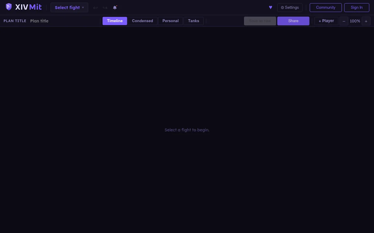 Screenshot of xivmit.app