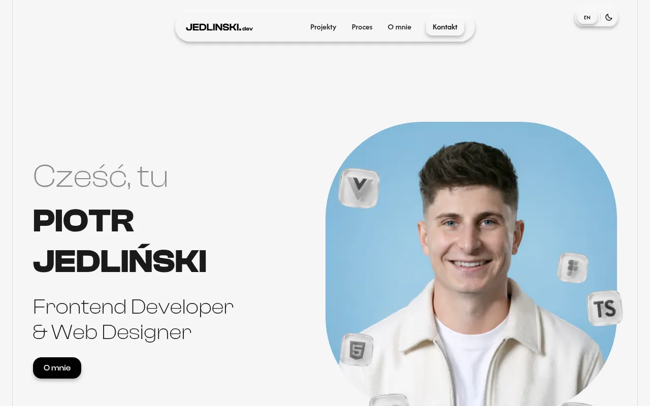 Screenshot of jedlinski.dev