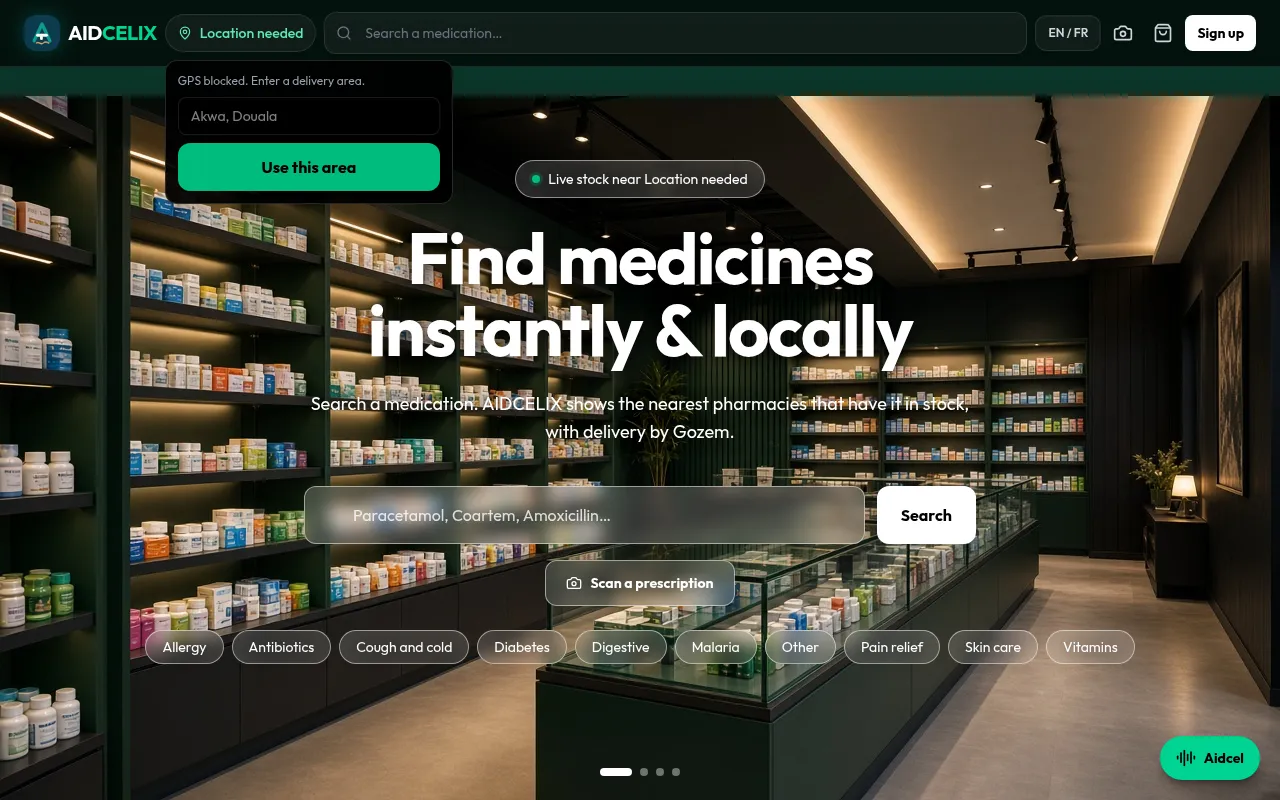 Screenshot of aidcelix-srs.vercel.app