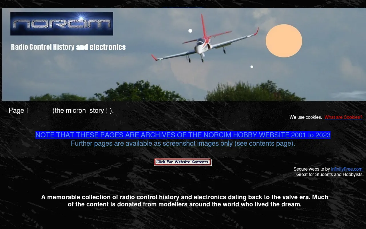 Screenshot of norcimarchive.rf.gd