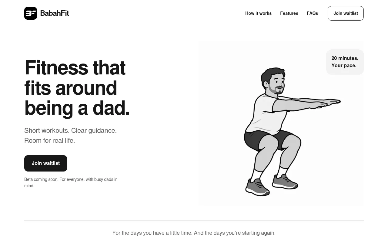 Screenshot of babahfit.com