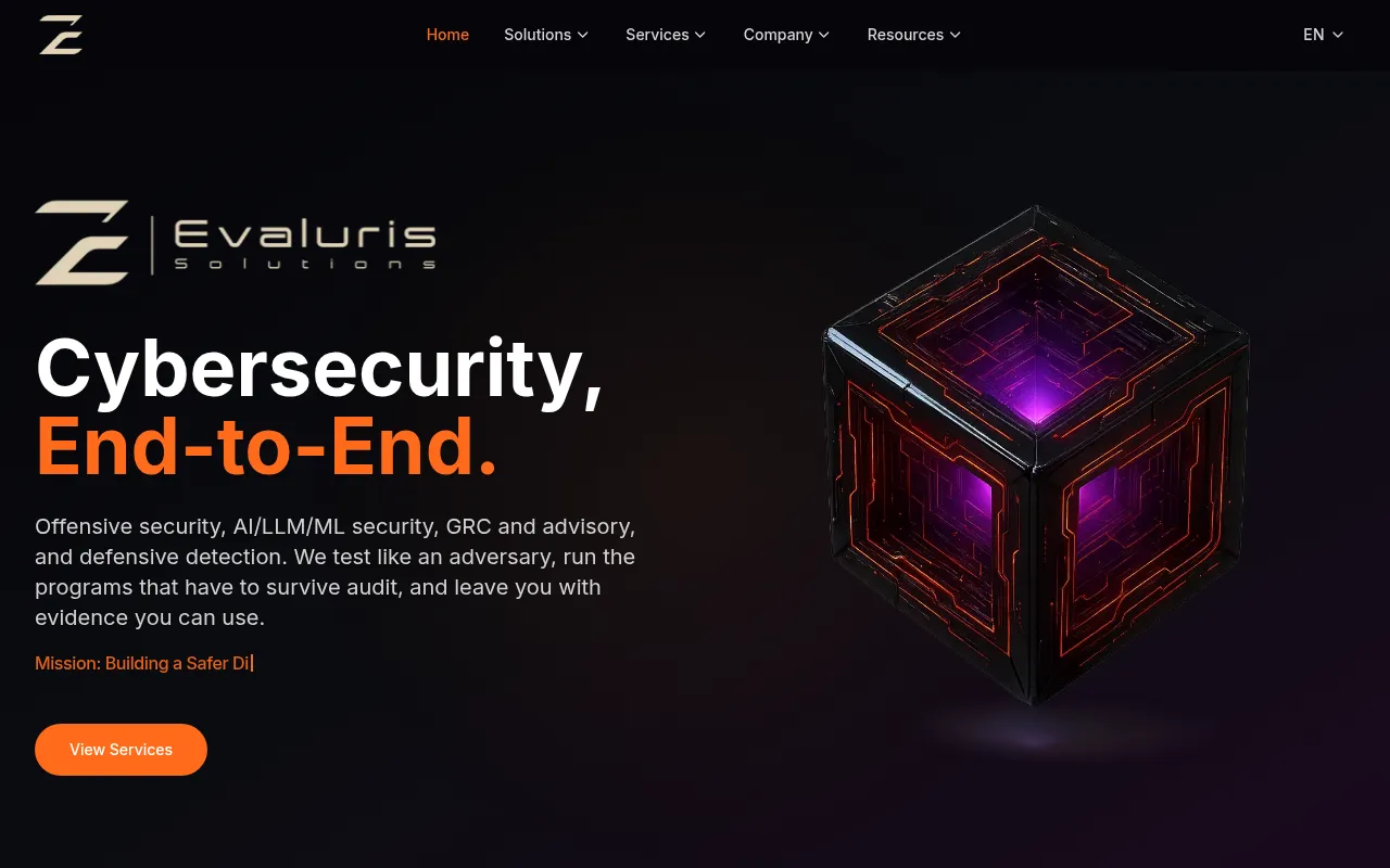 Screenshot of evaluris.com