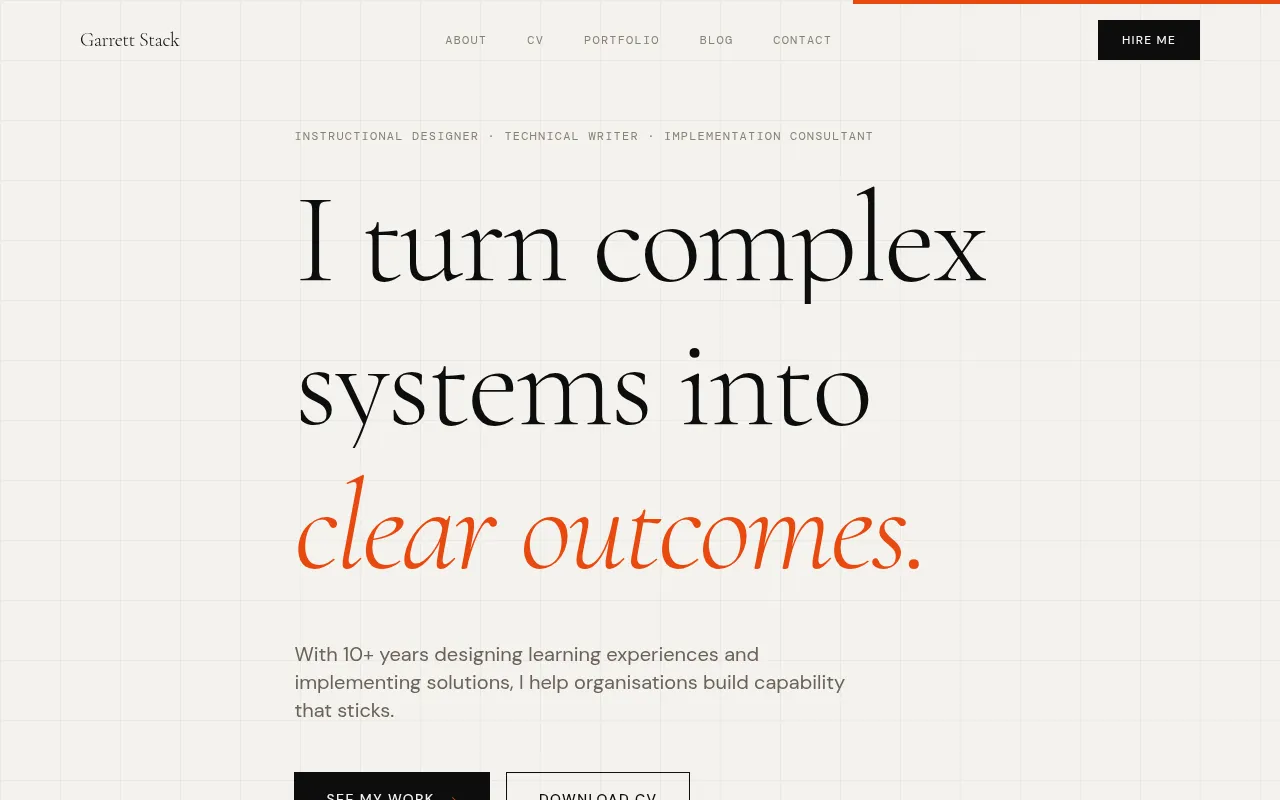 Screenshot of garstack.com