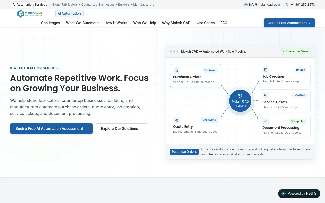 Screenshot of aiautomationv2.netlify.app