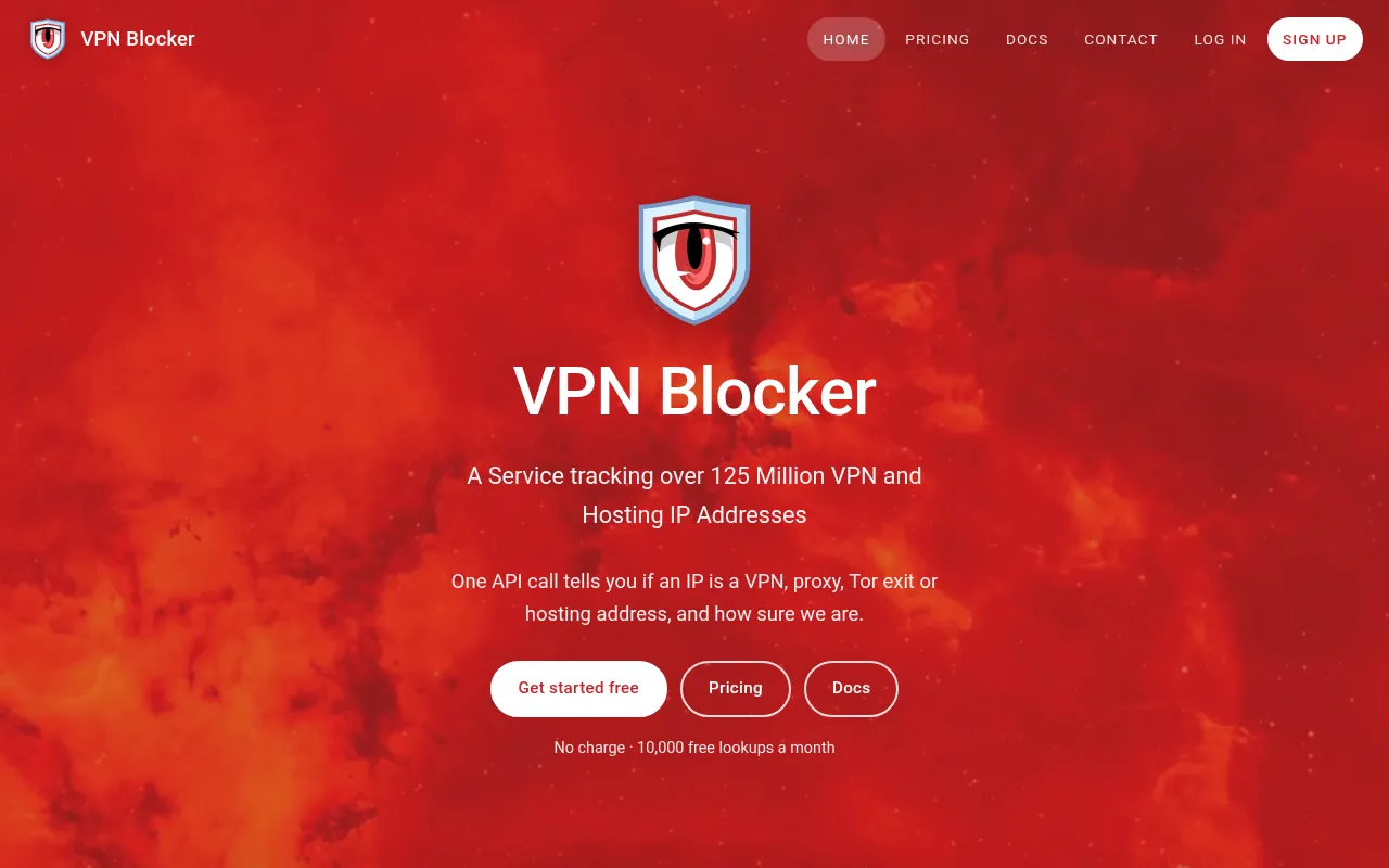 Screenshot of vpnblocker.net