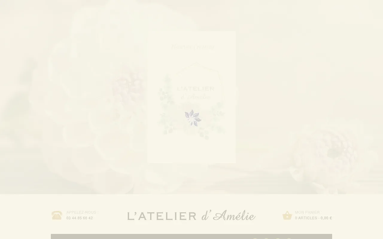 Screenshot of latelier-damelie.fr