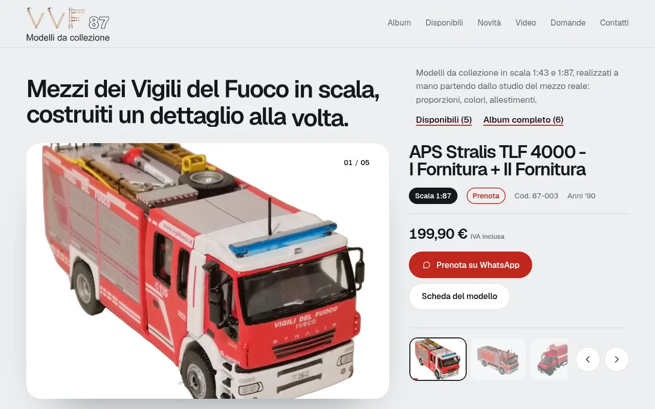 Screenshot of vvf87.com
