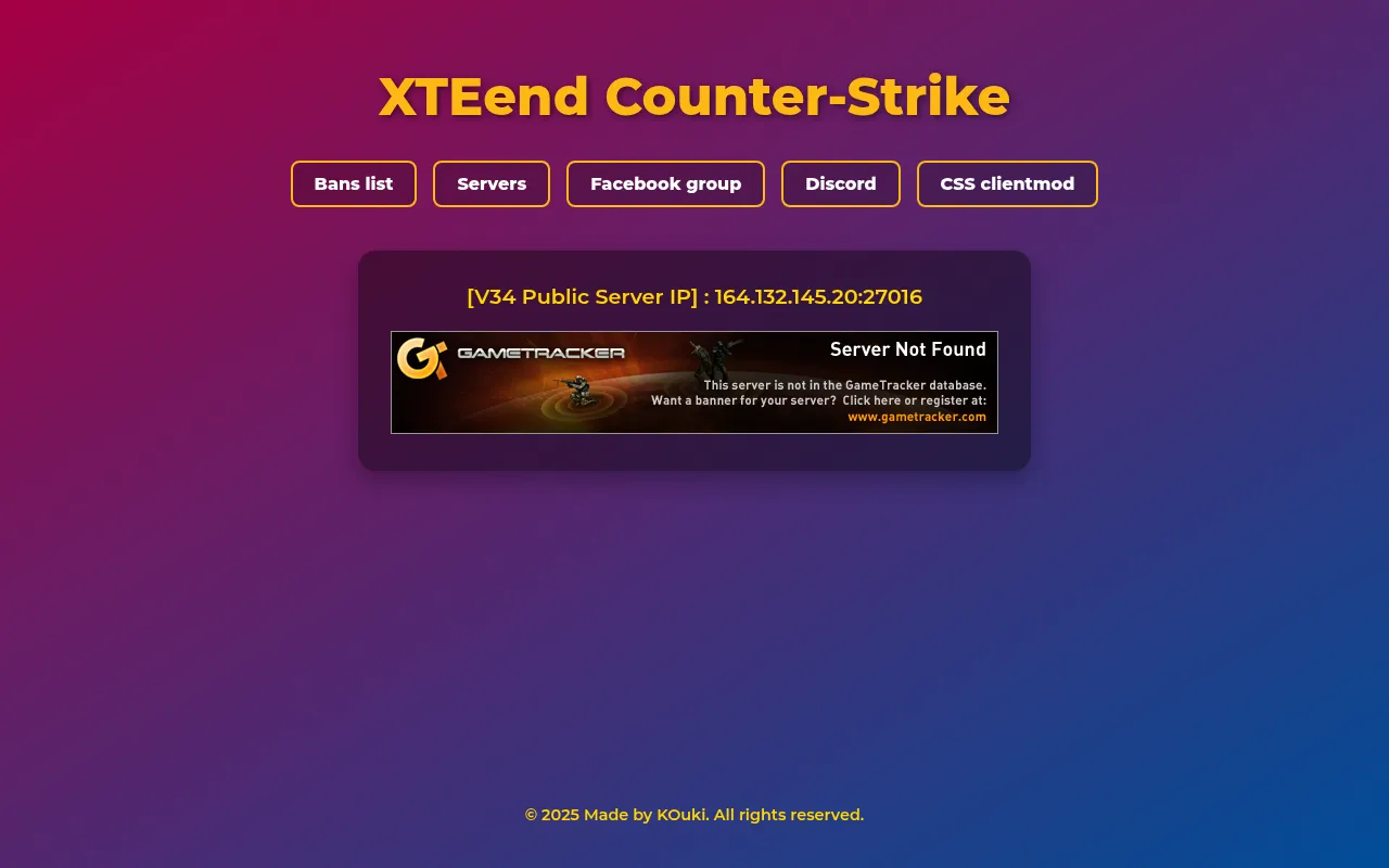 Screenshot of xtend.ct.ws