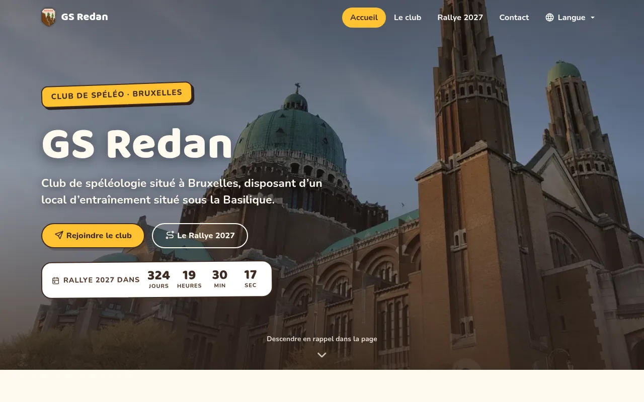 Screenshot of newgsredan.buysse.io