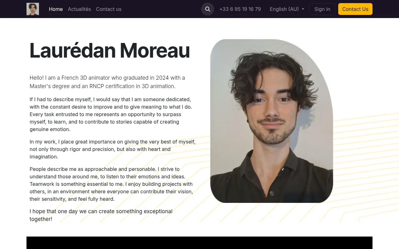 Screenshot of lauredan-moreau-profile.odoo.com
