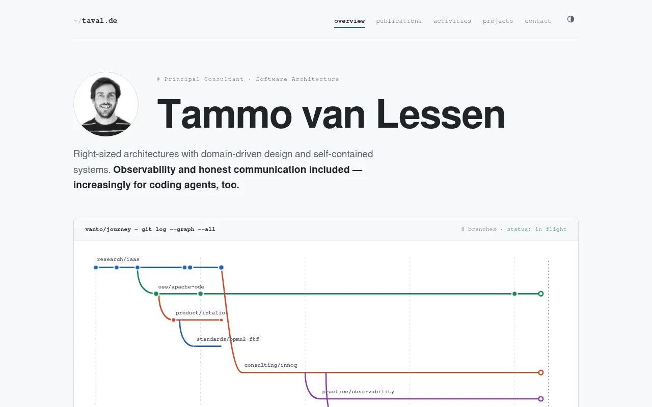 Screenshot of taval.de