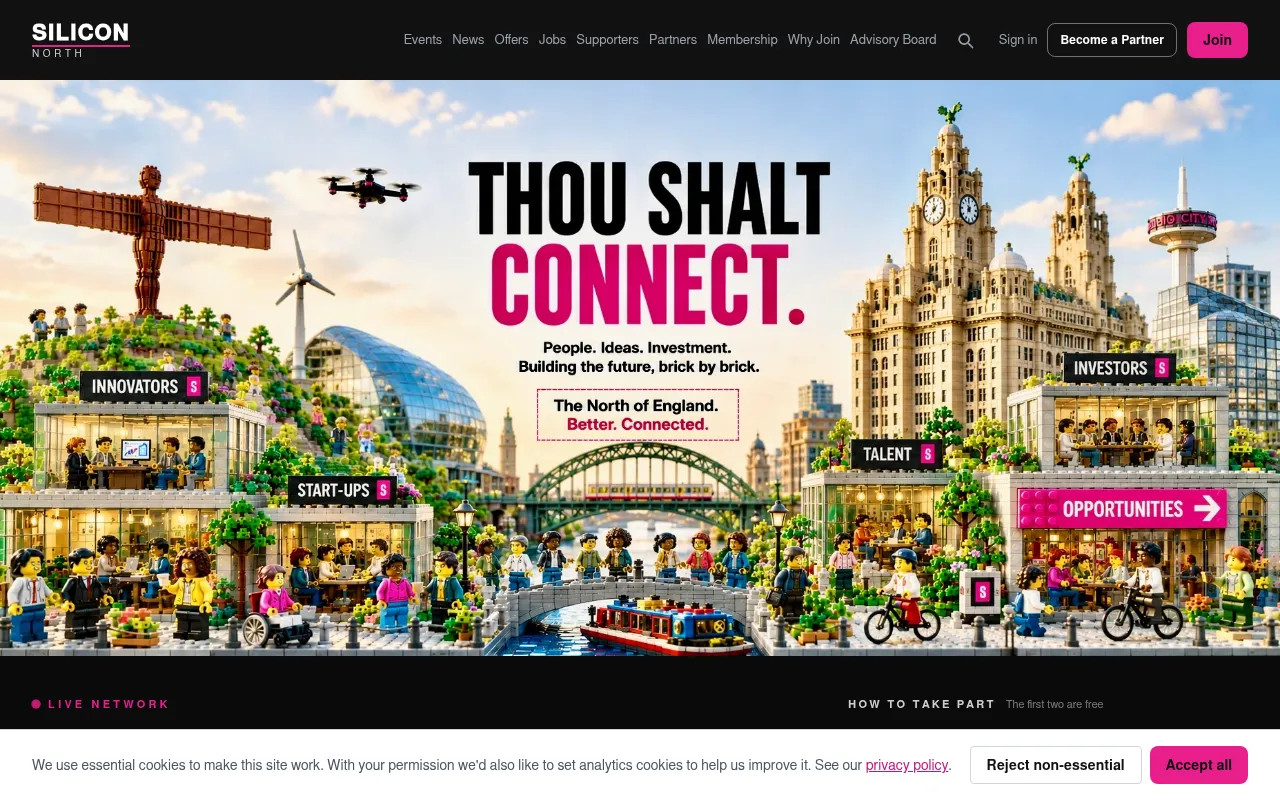 Screenshot of siliconnorth.tech