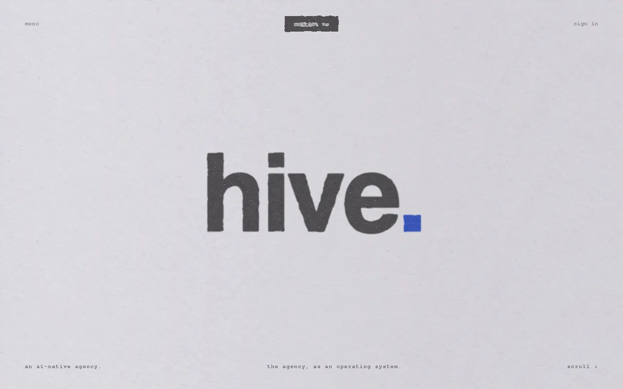 Screenshot of hive-agency.vercel.app