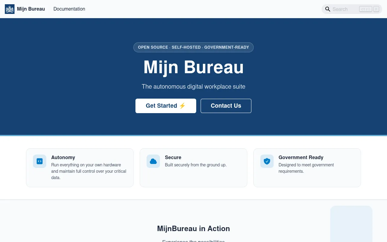 Screenshot of minbzk.github.io