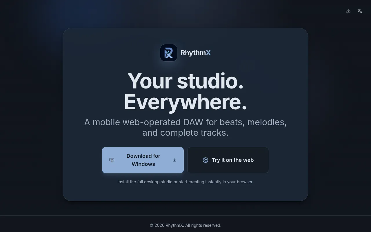 Screenshot of daw.brynparker.com