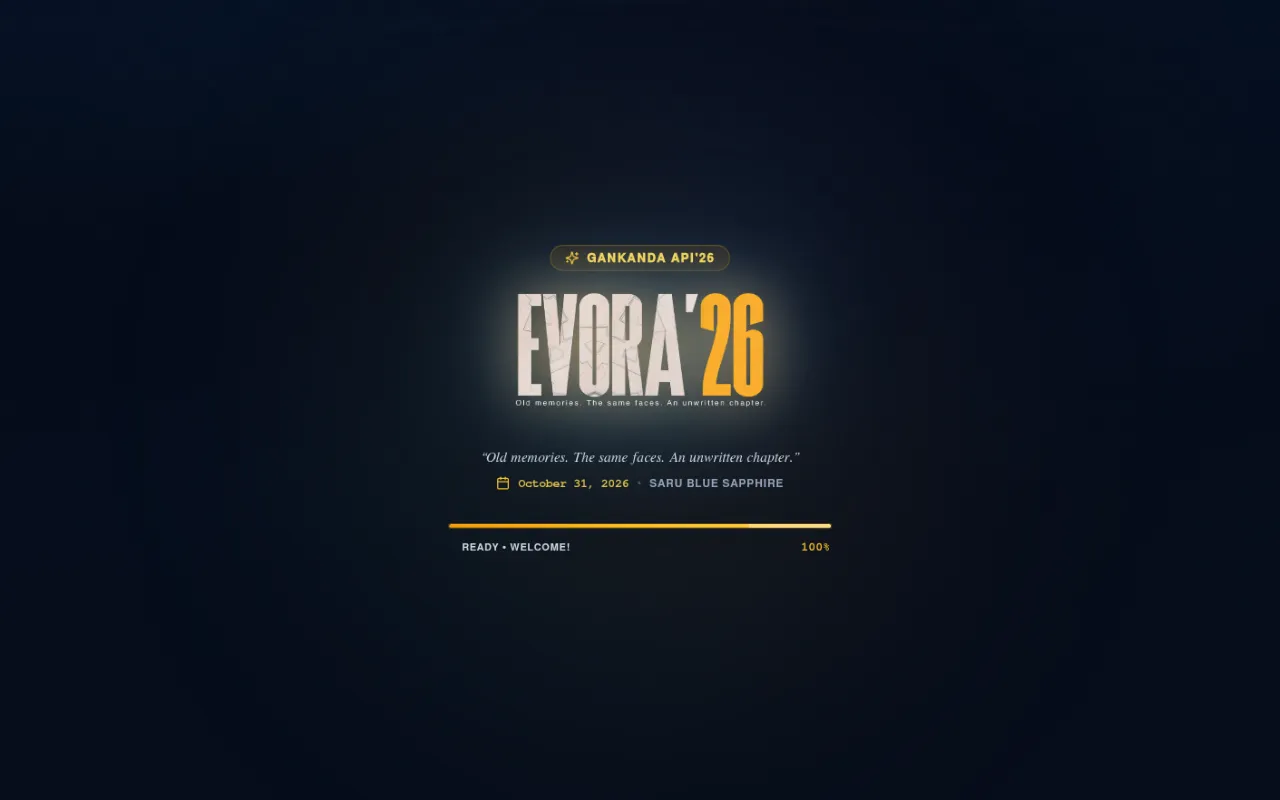 Screenshot of evora26.one