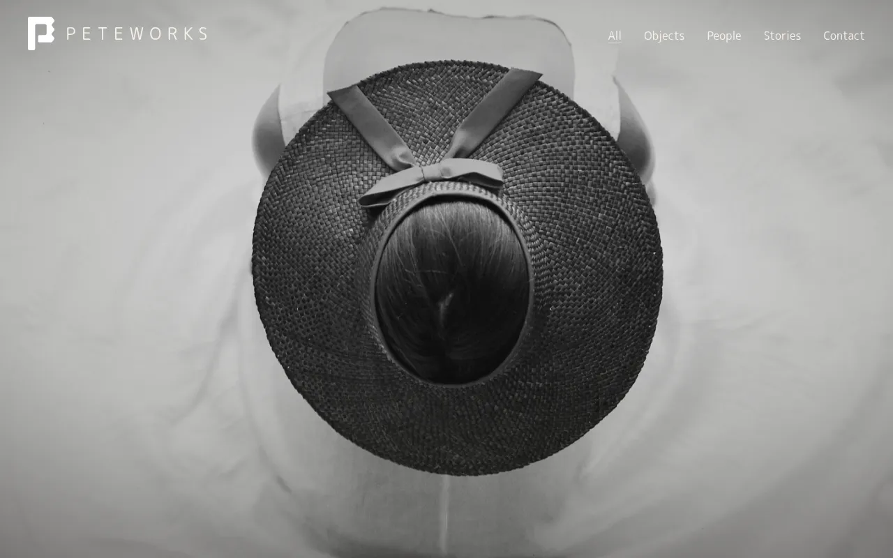 Screenshot of pete.works