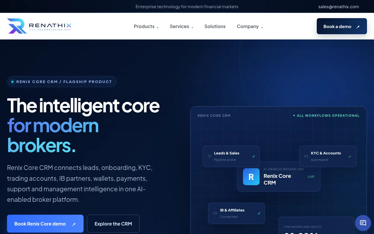 Screenshot of renathix.com