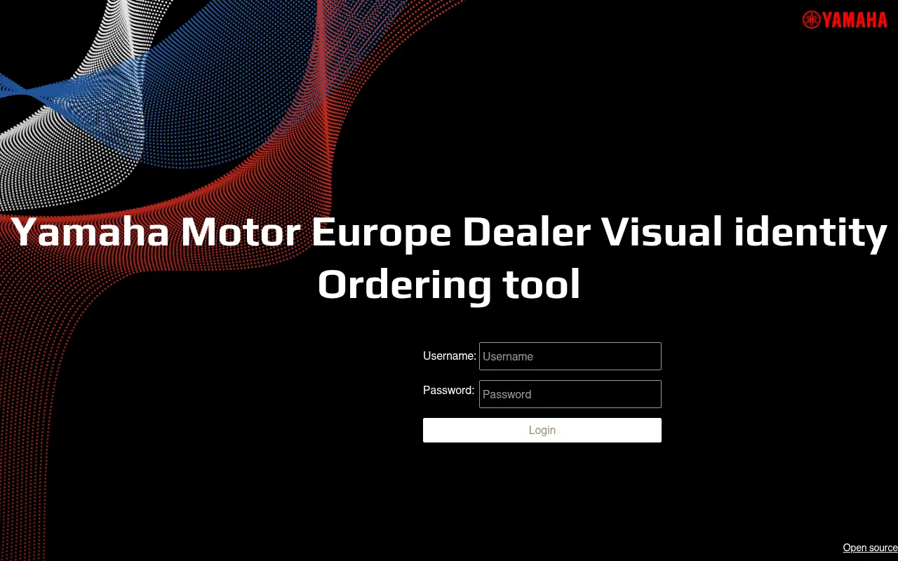 Screenshot of dealervi.yamaha-motor.eu